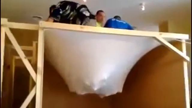 Проверка на прочность натяжного потолка смотреть онлайн
