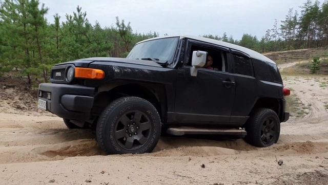 TOYOTA FJ CRUISER . СИСТЕМА A-TRACK смотреть онлайн