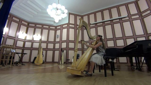 Бубнова Мария арфа, Пэриш-Альварс Э. "Еврейская мелодия" смотреть онлайн