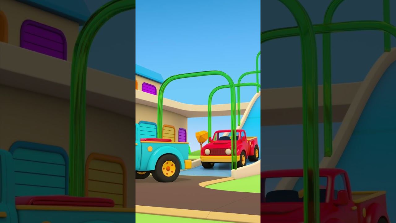 МУЛЬТИКИ про машинки Надувной БАТУТ #мультики #промашинки #машиныпомощники #твдеткам #shorts смотреть онлайн