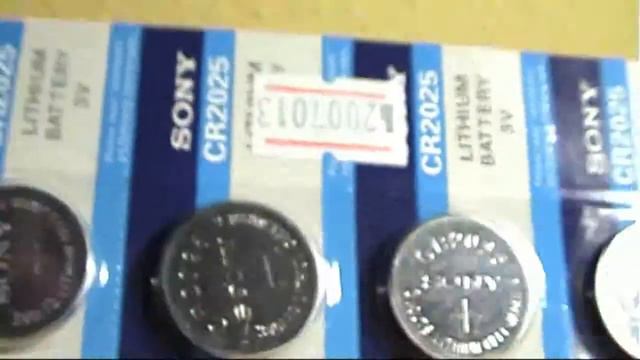 Genuine Maxell CR2025 3V Cell Button Battery (5-Pack)(Review)(dealextreme.com)