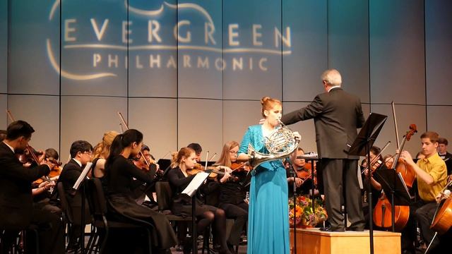 Richard Strauss Horn Concerto Op. 11 (Allegro), soloist Courtney Crocker смотреть онлайн