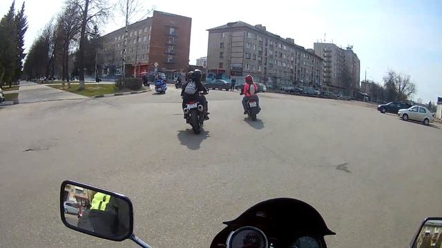 Открытие мотосезона 20.04.2019г. в г.Новомосковск. смотреть онлайн