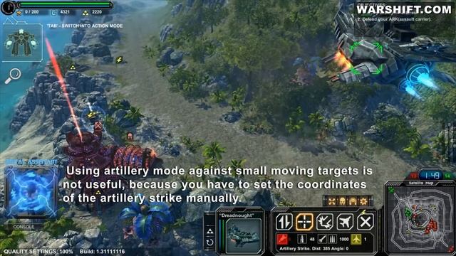 WARSHIFT Official tutorial: Dreadnought gameplay video guide смотреть онлайн