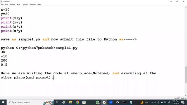 PYTHON tutorials || Demo - 3 || by Mr. Vijay On 19-01-2023 @7PM IST смотреть онлайн
