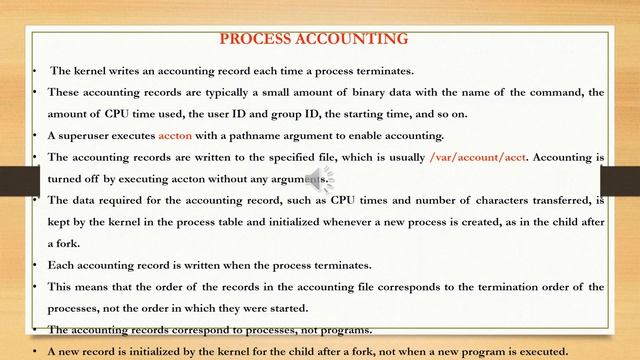 VTU UNIX 18CS56 M4 L2 Unix Process control смотреть онлайн
