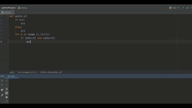 how to find gcd value in pythone(tutorial) смотреть онлайн