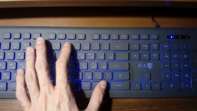 Краткий обзор клавиатуры Jet.A SlimLine K20 LED смотреть онлайн