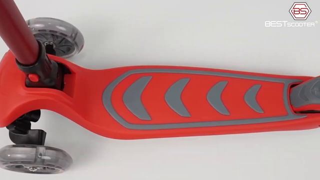 Самокат трехколесный со светящимися колесами смотреть онлайн