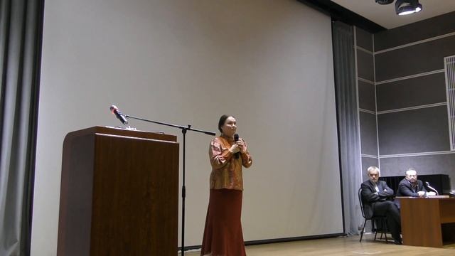 Бородинские чтения. Выступление Татьяны Петровой смотреть онлайн