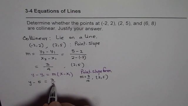 How to Show that Three Points are Collinear or Not смотреть онлайн