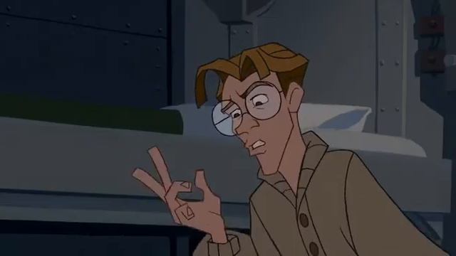 Атлантида: Затерянный мир. Первая встреча Майло с Мольером и Свитом. Старая озвучка