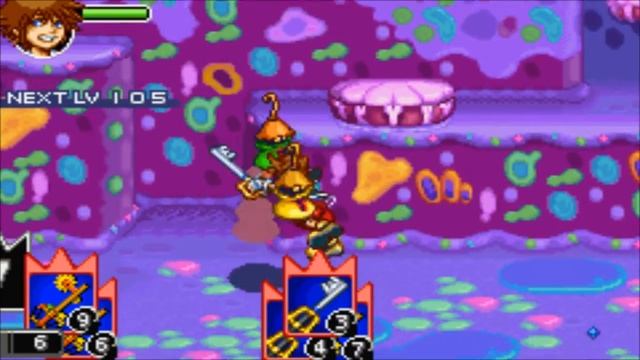 [GBA] Kingdom Hearts: Chain of Memories [Sora] Прохождение / Walkthrough part 2 смотреть онлайн