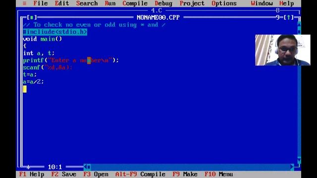 To find even odd number using * and / смотреть онлайн