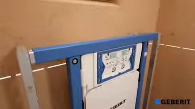 Установка подвесных унитазов на инсталляции GEBERIT Duofix смотреть онлайн