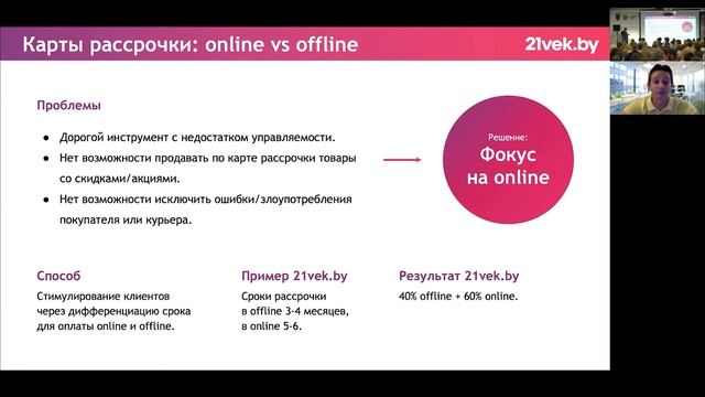 Новое в потребительском кредитовании: опыт 21vek.by | Павел Матусевич