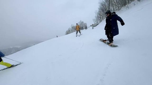Hokkaido day four. Snowboarding. смотреть онлайн