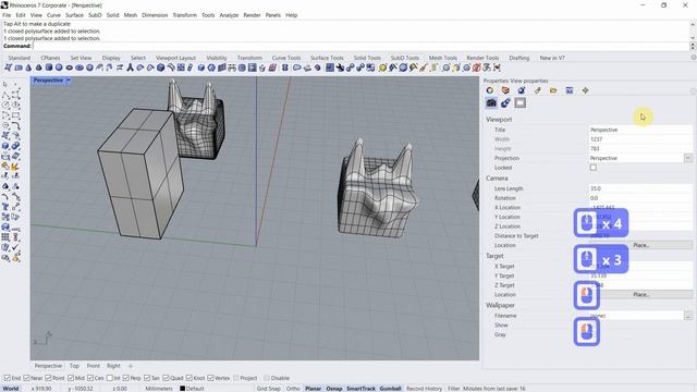 Rhino+ Grasshopper (учим параллельно) 5.1 типы данных в Rhino смотреть онлайн
