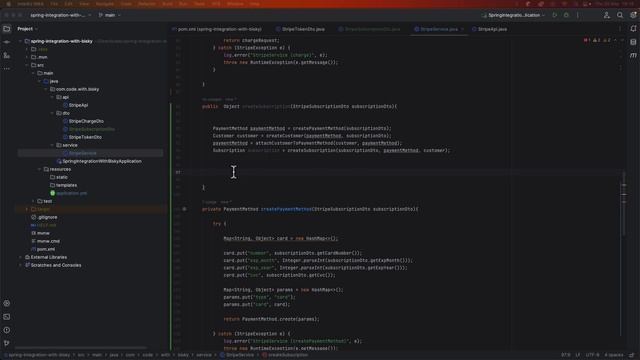 4. Stripe Integration -Subscription: Seamless Payment Processing for Your Applications Java Example смотреть онлайн