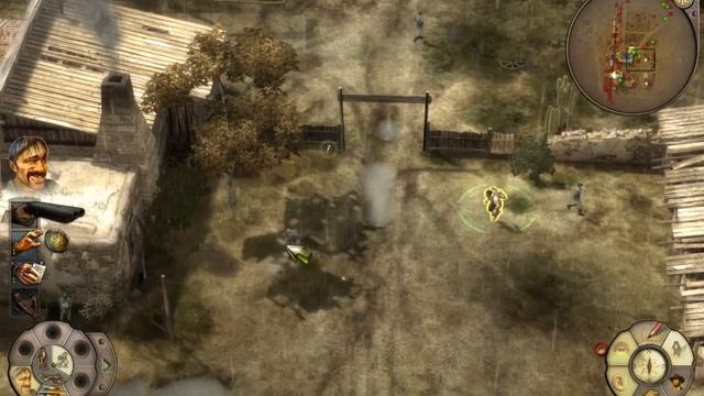 Десперадо 3: Cхватка в прериях - Helldorado - прохождение - миссия 1-2 - Бутылка текилы смотреть онлайн