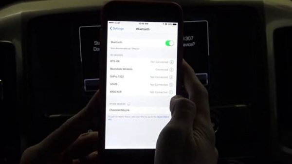 2016 Chevrolet Tahoe: How to Connect Bluetooth
