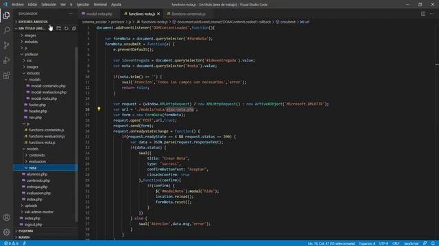 como hacer un sistema escolar en PHP, MYSQL, PDO, AJAX, DATATABLE, calificar alumnos, #22 смотреть онлайн