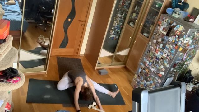 Йога с Настей Пуха! Цикл ЗДОРОВЫЙ позвоночник! Для начинающих и продолжающих! смотреть онлайн