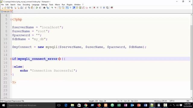 PHP Database Connection (OOP) #2 смотреть онлайн