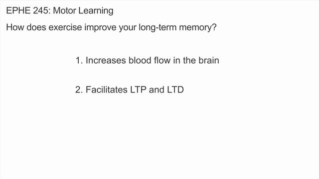 The Benefits of Exercise on Learning смотреть онлайн