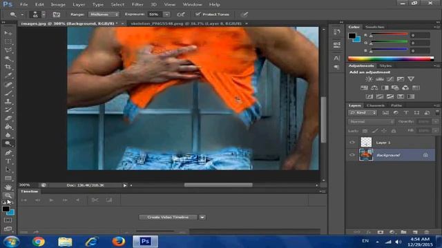 ☆ SKELETON ABS FUNNY PHOTOSHOP SPEEDART ☆ by Fico смотреть онлайн