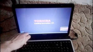 Как зайти в биос ноутбука Toshiba