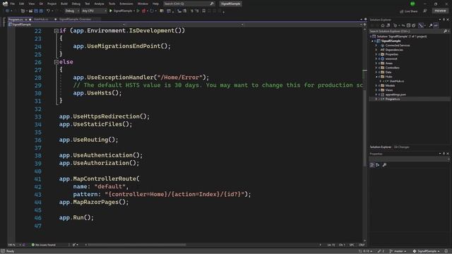 Введение в SignalR, создание концентратора или Hub смотреть онлайн