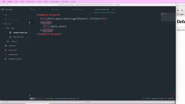 RiotJS and Redux - Part 3 смотреть онлайн