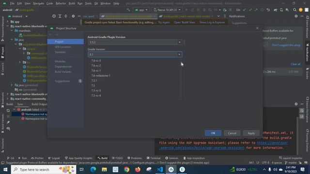 Namespace not specified Please specify a namespace in the module's build gradle file like so смотреть онлайн