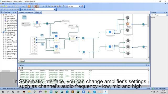 How to download DSP program to ADAU1701 DSP. смотреть онлайн