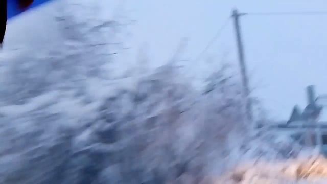 ОХРЕНЕТЬ, сугробы метр за одну ночь!! смотреть онлайн