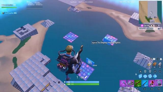 I played the top BEST trickshot courses on Fortnite... смотреть онлайн