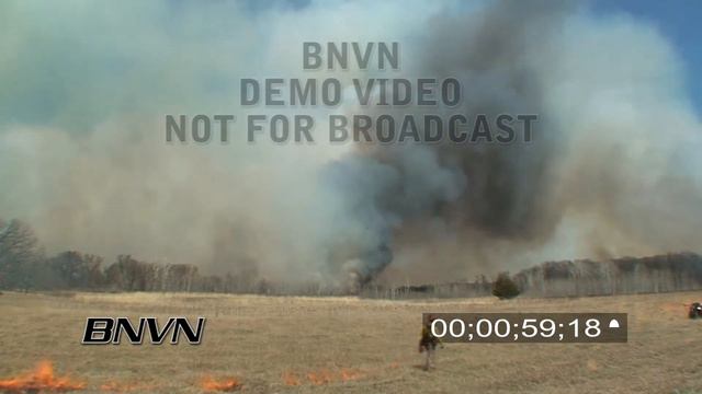 4/17/2009 Prescribed Burn Grass Fire Footage. смотреть онлайн
