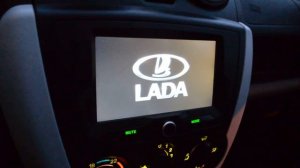штатная мультимедиа ммс 2190 лада и Lada NewMenu часть 2