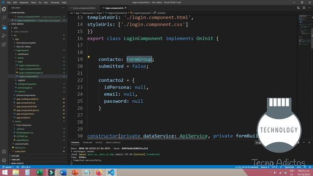 ✔️ Curso Angular | Sistema Login Angular + PHP + MYSQL + Token + Area Administradora Parte 9-5 смотреть онлайн