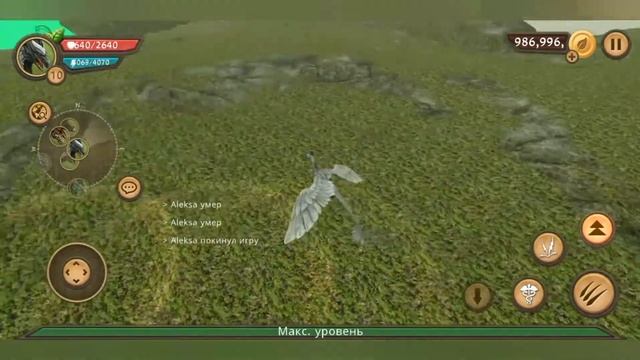 Лаги и читеры в игре Dragon Sim. смотреть онлайн