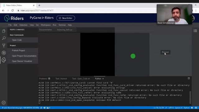 How to Develop a 2D Game | Pygame in Riders смотреть онлайн