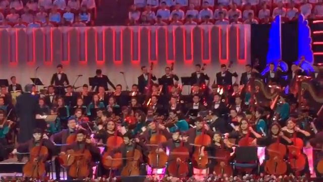 A. Арутюнян "Экспромт", исп. Ансамбль виолончелистов "Болашақ" с оркестром смотреть онлайн
