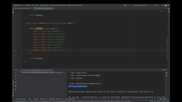 Switch Expressions | Java 14 | Modern Java смотреть онлайн