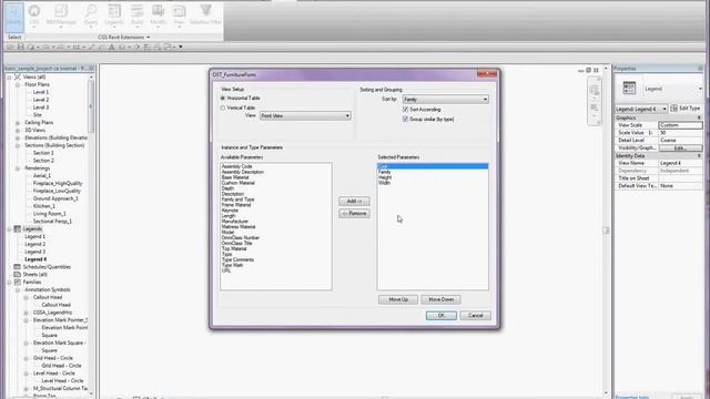 CGS Revit TOOLS - Legende - SHEMA POHIŠTVA смотреть онлайн