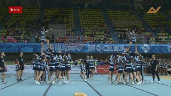 Черлидинг . Чир-микс команда Стиль .