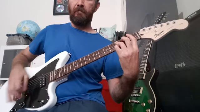 Lovin' this Fender Squier JAZZMASTER guitar. смотреть онлайн