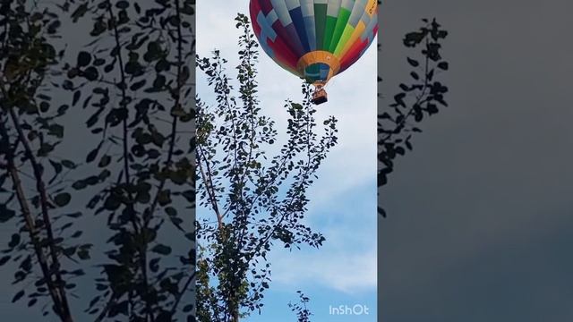 Воздушные шары над обьектом)