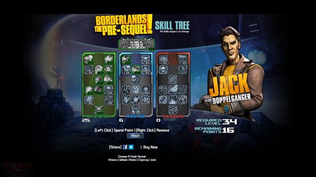 Borderlands the pre-sequel Jack Skill Tree Breakdown смотреть онлайн