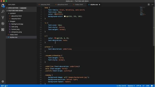 CSS: Style states onhover and visited смотреть онлайн
